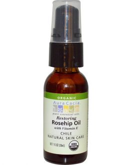 Aura Cacia Rosehip Oil wxVitamin E (1 OZ)