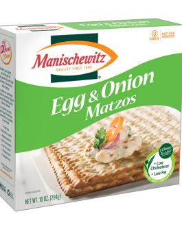 Manischewitz Matzo, Egg and Onion (12×10 OZ)