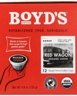 Boyds Coffee Red Wagon Single Cup Pods (6×12 CT)