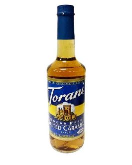 Torani Coffee Syrup,Salted Caramel SF (12×25.4 OZ)