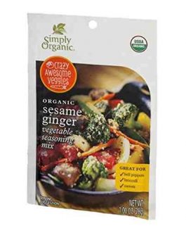 Simply Organic Sesame Ginger (12×1 OZ)