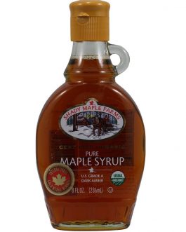 Shady Maple Farms Grade a Dark Maple Syrup Glass (12×16.9 Oz)