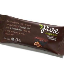 Pure Bar Chocolate Brownie Raw Bar (12×1.7 Oz)