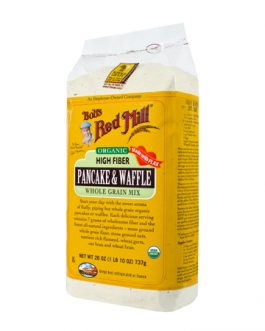 Bob’s Red Mill High Fiber Pancake Waffle Mix (4×26 Oz)