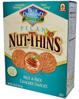 Blue Diamond Pecan Nut Thin Crackers (12×4.25 Oz)