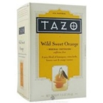 Tazo Tea Herbal Wild Sweet Orange Tea (6×20 Bag)