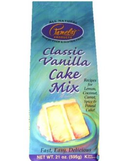 Pamela’s Products Classic Vanilla Cake Mix Gluten Free ( 6×21 Oz)