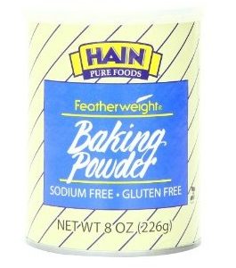 Hain Pure Foods Baking Powder Low Salt ( 12×8 Oz)