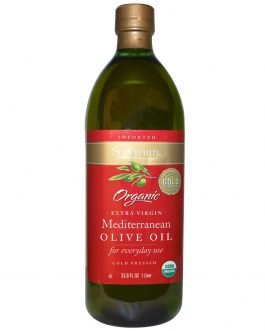 Spectrum Naturals Medit Extra Virgin Olive Oil (6×33.8 Oz)