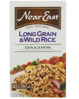 Near East Long Grain & Wild Rice Garlic (12×5.9 Oz)