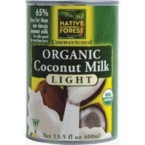 Native Forest Light Coconut Milk (12×14 Oz)