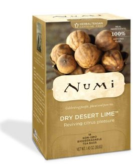 Numi Tea Dry Desert Lime Herbal Tea (6×18 Bag)