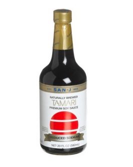 San-J Tamari White Label Reduced Sodium (6×10 Oz)