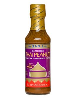 San-J Thai Peanut Cooking Sauce (6×10 Oz)