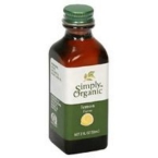 Simply Organic Lemon Flavor (6×2 Oz)