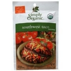 Simply Organic Southwest Taco (12×1.3 Oz)