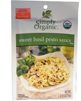 Simply Organic Sweet Basil Pesto (12x.53 Oz)