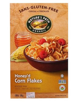 Nature’s Path Honey’d Corn Flake Cereal (12×10.6 Oz)