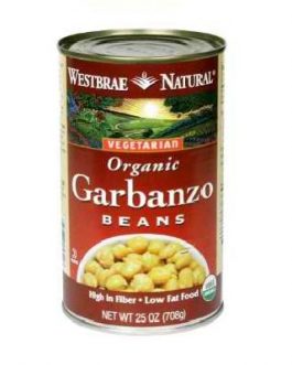 Westbrae Foods Garbanzo Beans (12×25 Oz)