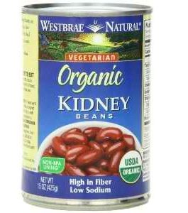 Westbrae Foods Kidney Beans (12×25 Oz)