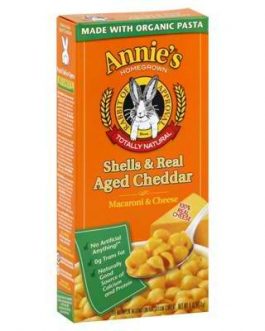 Annie’s Shells & Wisconsin Cheddar (12×6 Oz)