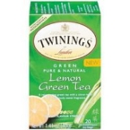 Twinings Green Lemon Green Tea (6×20 CT)