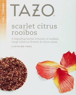 Tazo Tea Scarlet Citrus Rooibos (6×20 Bag)