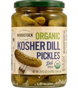 Woodstock Kosher Dill S Pickles (6×24 Oz)