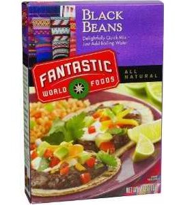 Fantastic Foods Instant Black Beans (1×3-3.3 Lb)