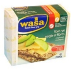 Wasa Fiber Rye Crispbread (12×8.1 Oz)