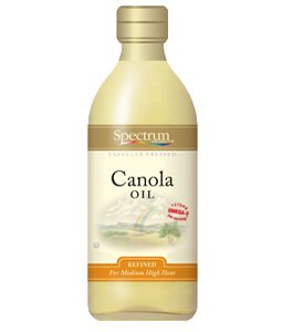 Spectrum Naturals Refined Canola Oil (12×16 Oz)