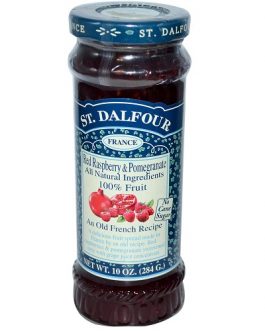 St. Dalfour Raspberry Pomegranate 100% Fruit Conserve (6×10 Oz)