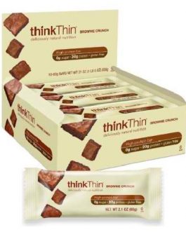 Think Baby Brownie Crunch Thin Bar (10×2.1 Oz)