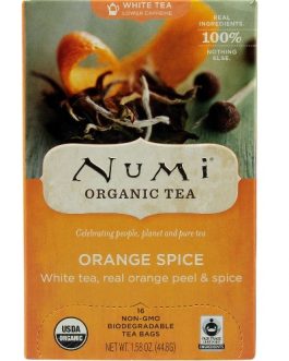 Numi Tea Orange Spice White Tea (6×16 Bag)