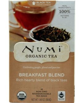 Numi Tea Breakfast Blend Black Tea (6×18 Bag)