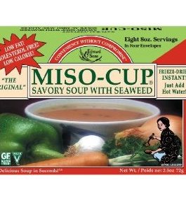 Edward & Sons Miso-Cup With Seaweed (12×2.5 Oz)