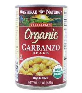 Westbrae Foods Garbanzo Beans (12×15 Oz)