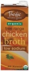 Pacific Natural Chicken Low Sodium Broth (12×32 Oz)