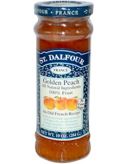 St. Dalfour Peach 100% Fruit Conserve (6×10 Oz)