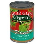 Muir Glen Diced Italian Tomato (12×14.5 Oz)