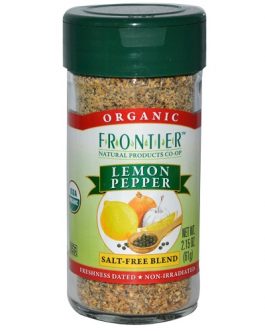 Frontier Herb Saltless Lemon Pepper (1×1.36 Oz)