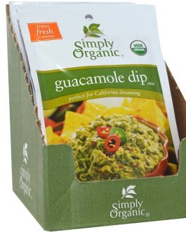 Simply Organic Guacamole Dip (12x.8 Oz)