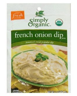 Simply Organic French Onion Dip (12×1.1 Oz)