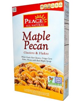 Peace Cereals Maple Pecan Crisp Cereal (12×11 Oz)