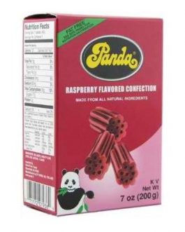 Panda Raspberry Chews Box (12×7 Oz)