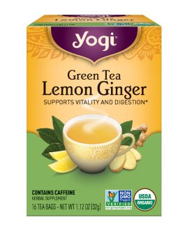 Yogi Lemon Ginger Tea (6×16 Bag)