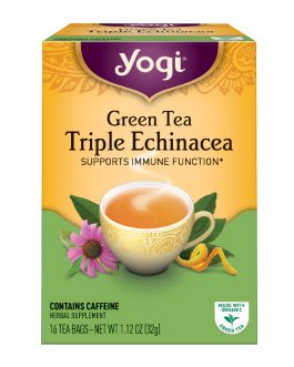 Yogi Green Triple Echinacea Tea (6×16 Bag)