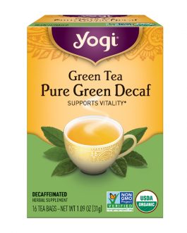 Yogi Simply Green Decaf Tea (6×16 Bag)