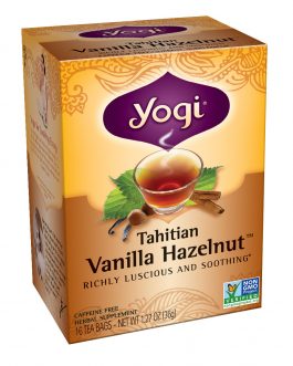 Yogi Tahitian Vanilla Hazelnut Tea (6×16 Bag)