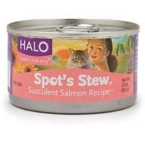 Halo Cat Salmon Spots Stew (12×3 Oz)